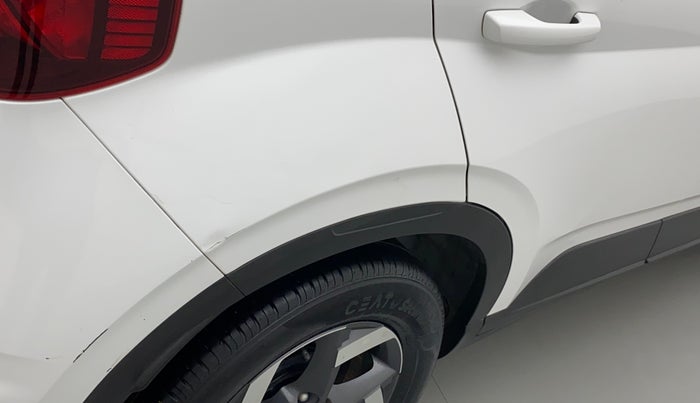 2021 Hyundai VENUE SX 1.0 TURBO, Petrol, Manual, 34,538 km, Right quarter panel - Slightly dented