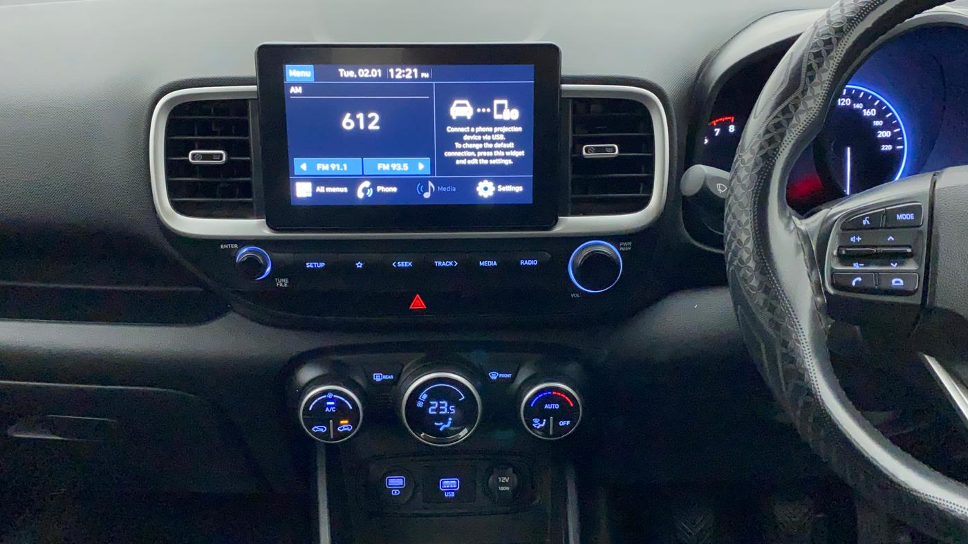 2021 Hyundai VENUE SX 1.0 TURBO, Petrol, Manual, 34,538 km, Air Conditioner