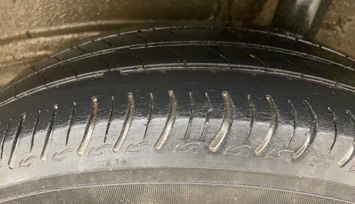 2019 Maruti New Wagon-R VXI 1.2, Petrol, Manual, 1,15,521 km, Left Rear Tyre Tread