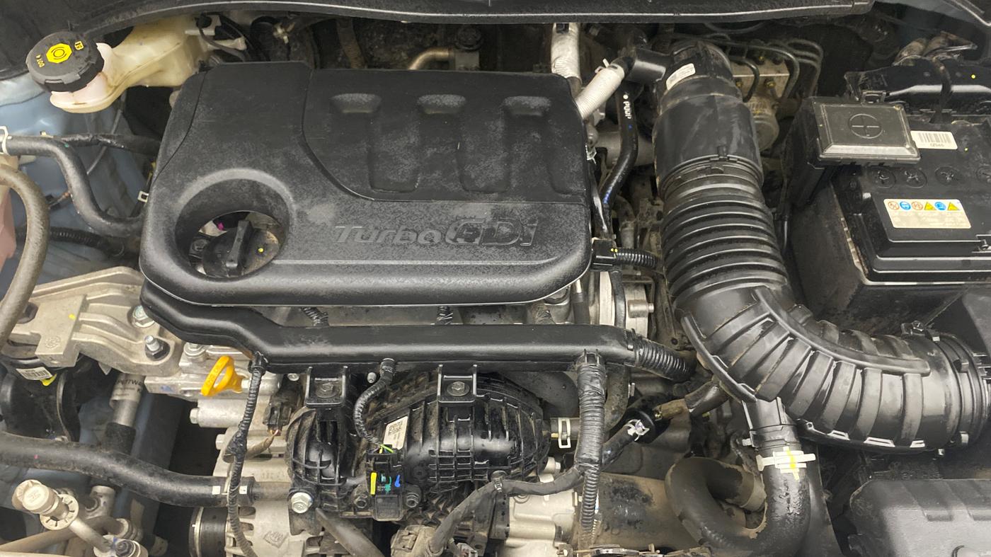 2025 KIA SYROS HTX Plus (O) 1.0 Turbo 7DCT, Petrol, Automatic, 39,411 km, Engine View
