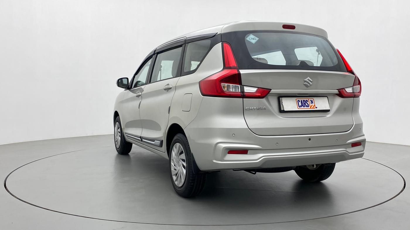 2022 Maruti Ertiga VXI CNG, CNG, Manual, 6,468 km, Left Back Diagonal