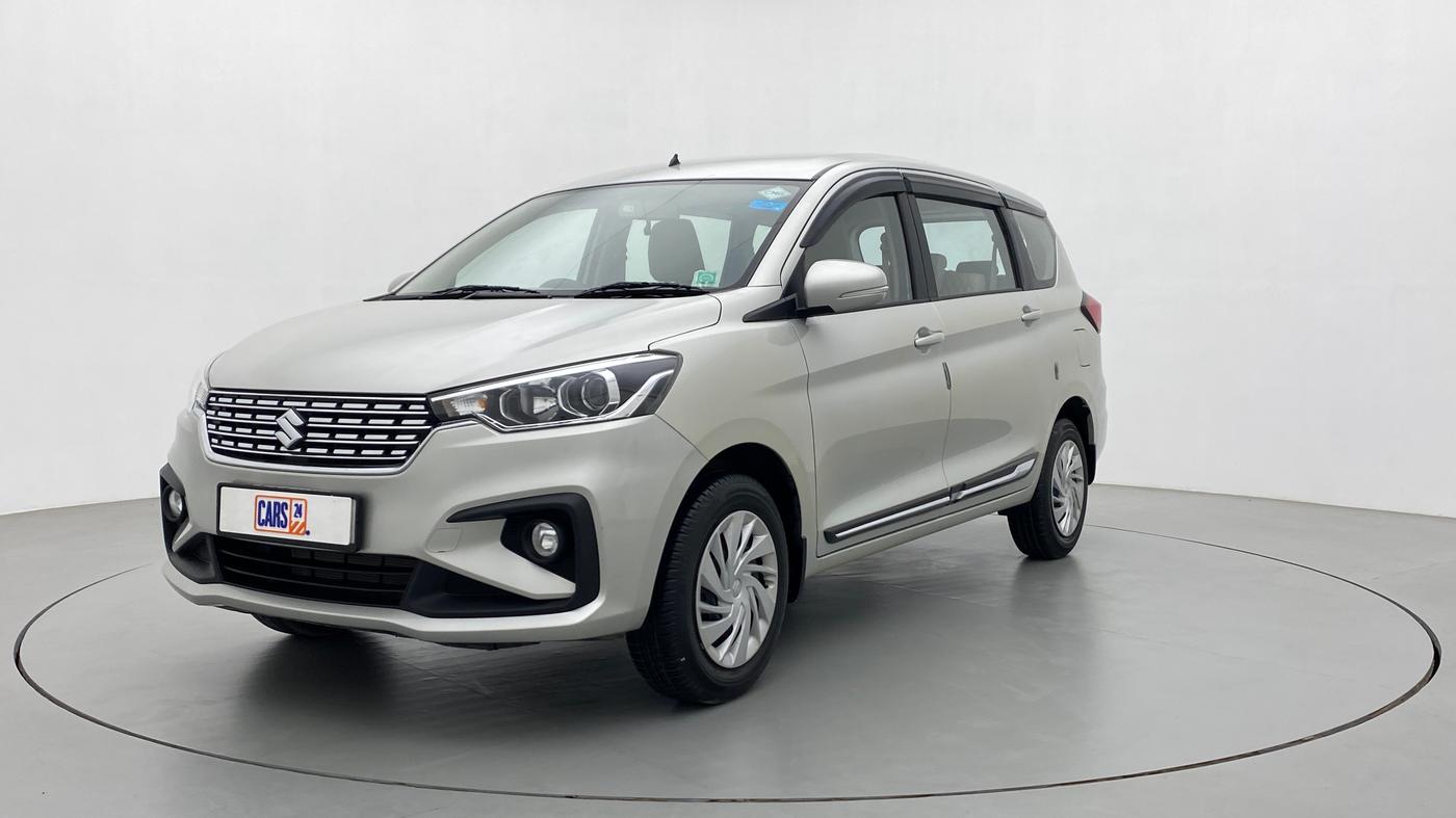 2022 Maruti Ertiga VXI CNG, CNG, Manual, 6,468 km, Left Front Diagonal