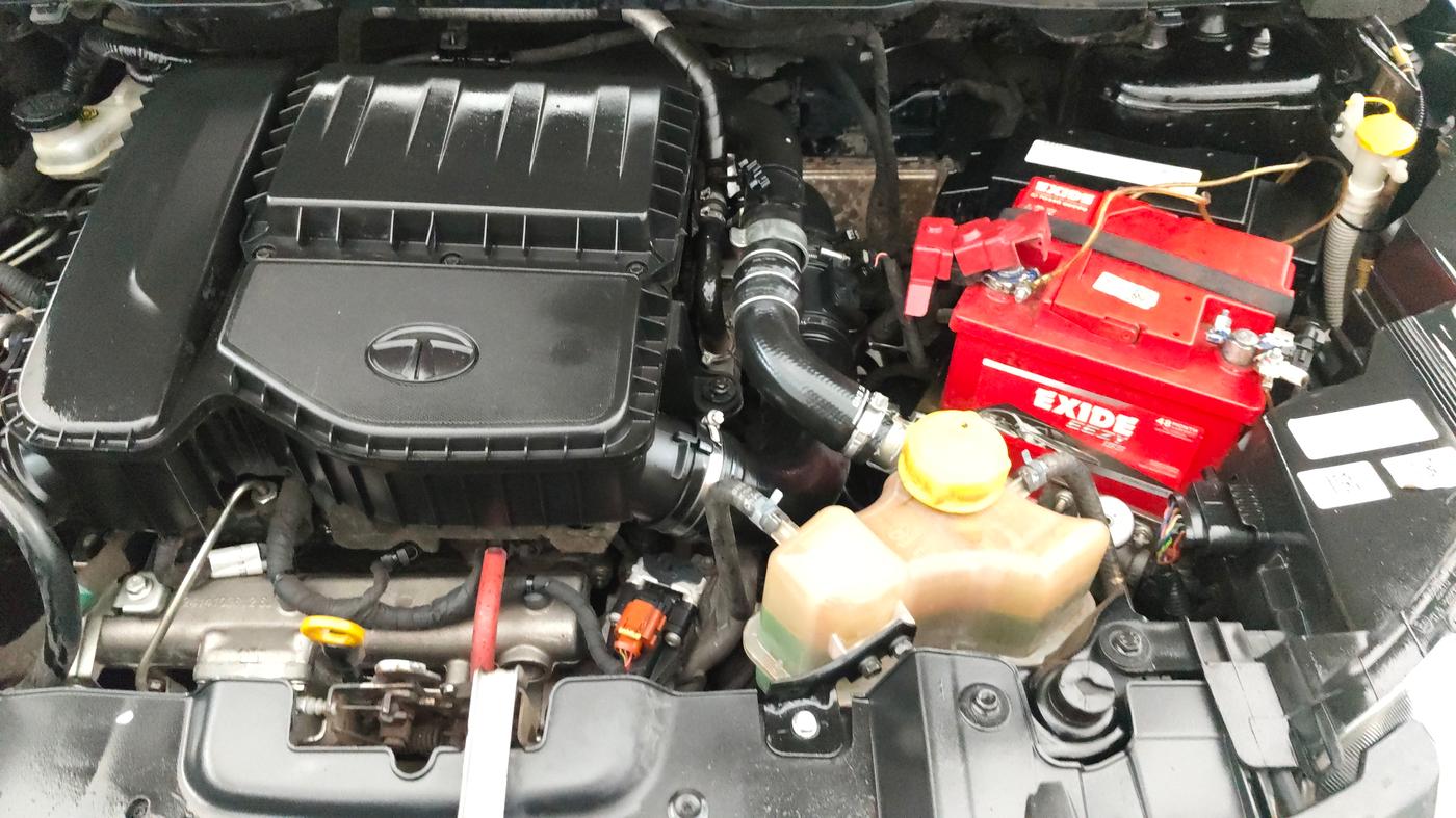 2021 Tata NEXON XZ PLUS DIESEL DARK EDITION, Diesel, Manual, 62,522 km, Engine View - Left