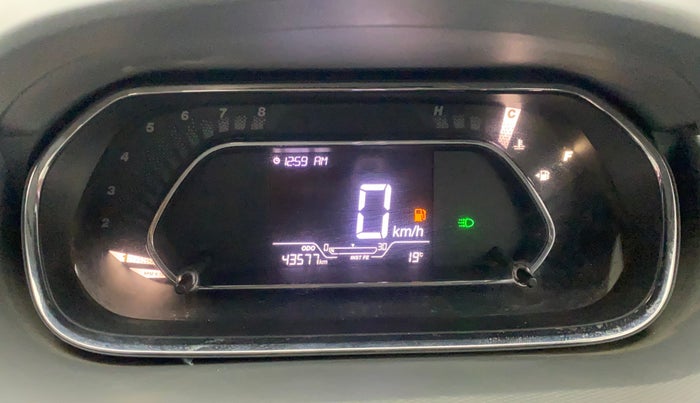 2021 Tata TIGOR XZ PLUS PETROL, Petrol, Manual, 43,573 km, Odometer Image