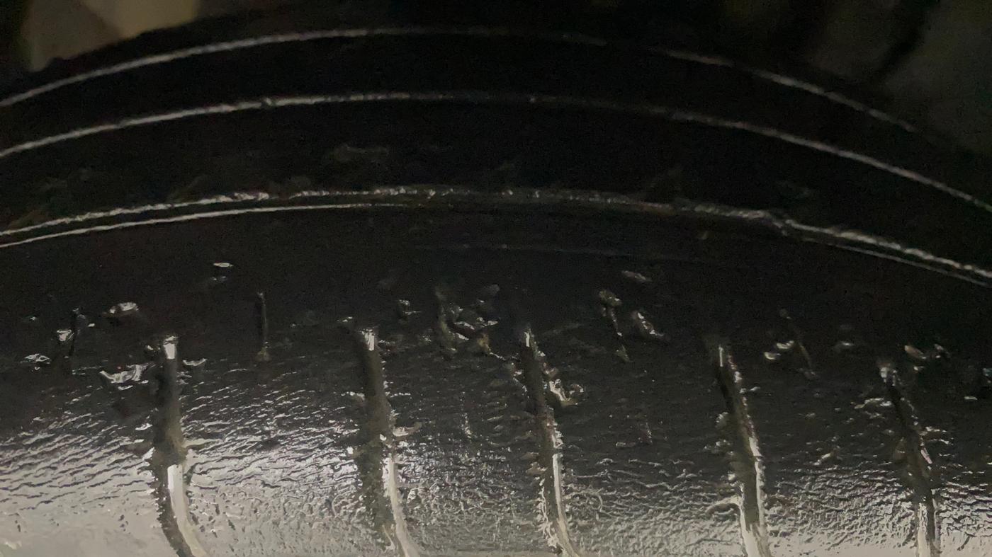 2021 Tata TIGOR XZ PLUS PETROL, Petrol, Manual, 43,573 km, Left Front Tyre Tread