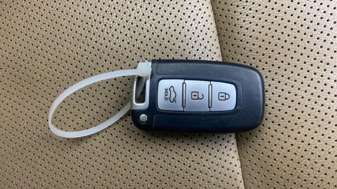 2013 Hyundai Sonata 2.4 GDI AT, Petrol, Automatic, 64,863 km, Key Close Up