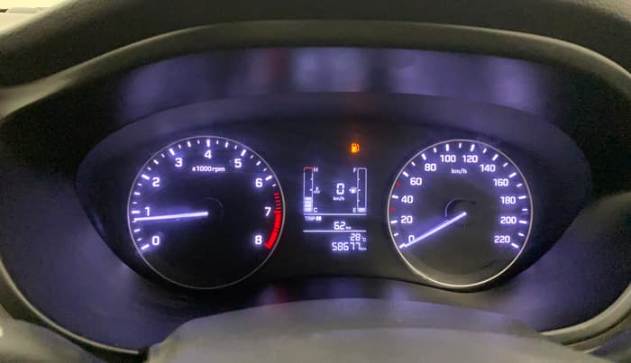 2017 Hyundai Elite i20 ASTA 1.2 DUAL TONE, Petrol, Manual, 58,671 km, Odometer Image