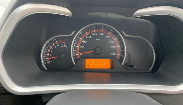 2017 Maruti Alto K10 VXI, Petrol, Manual, 34,734 km, Odometer Image
