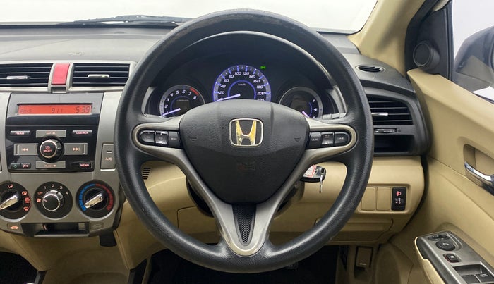 2012 Honda City V MT PETROL, Petrol, Manual, 60,020 km, Steering Wheel Close Up