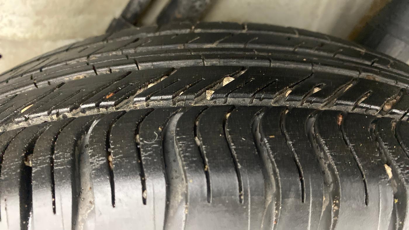 2012 Honda City V MT PETROL, Petrol, Manual, 60,020 km, Left Rear Tyre Tread
