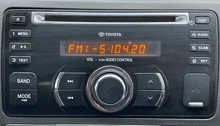 2013 Toyota Etios Liva G, Petrol, Manual, 37,526 km, Infotainment System