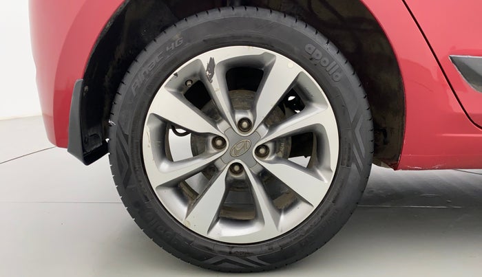 2015 Hyundai Elite i20 ASTA 1.2, Petrol, Manual, 84,309 km, Right Rear Wheel