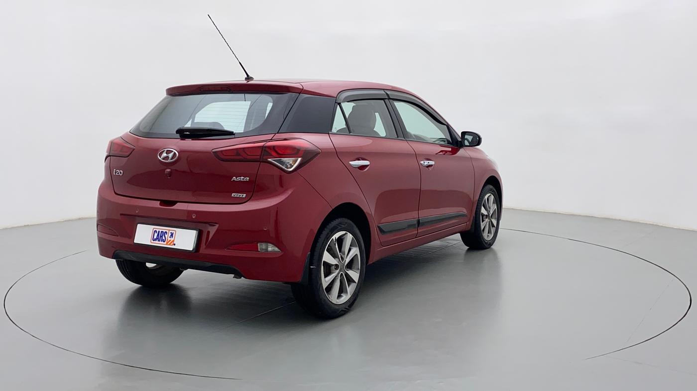 2015 Hyundai Elite i20 ASTA 1.2, Petrol, Manual, 84,309 km, Right Back Diagonal