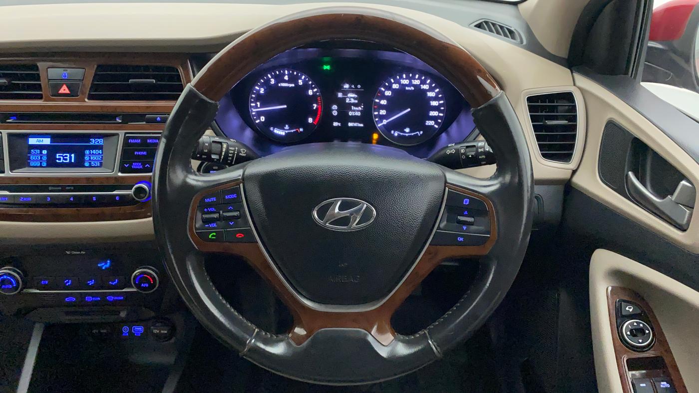 2015 Hyundai Elite i20 ASTA 1.2, Petrol, Manual, 84,309 km, Steering Wheel Close Up