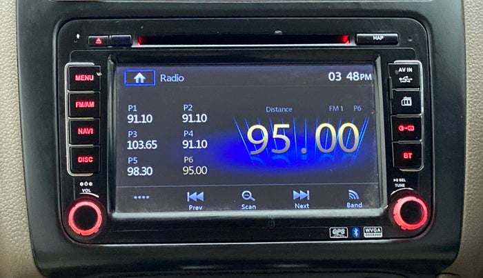 2015 Skoda Rapid 1.5 TDI MT ELEGANCE BLACK PACKAGE, Diesel, Manual, 64,793 km, Infotainment System