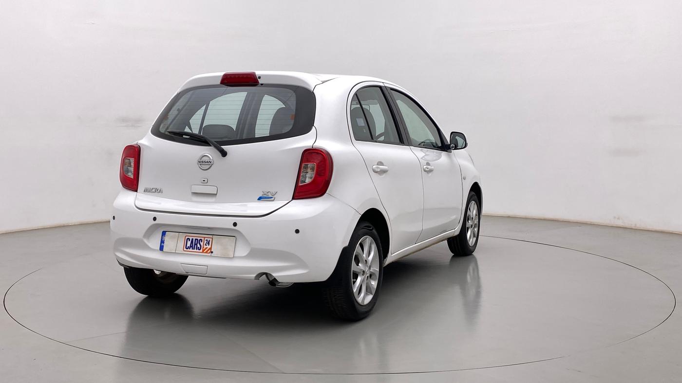 2016 Nissan Micra XV CVT, Petrol, Automatic, 33,902 km, Right Back Diagonal