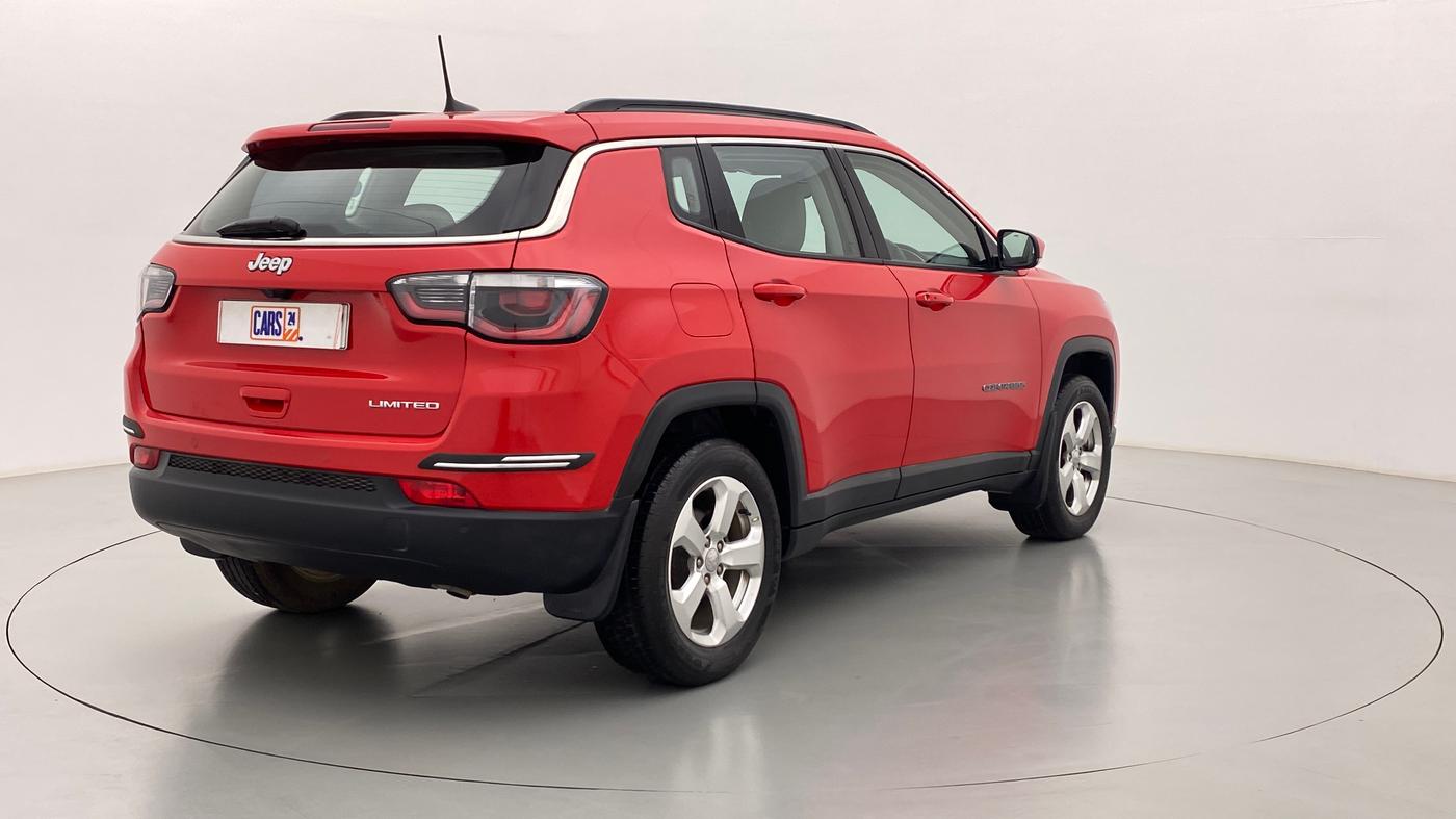 2017 Jeep Compass LIMITED 1.4 AT, Petrol, Automatic, 14,094 km, Right Back Diagonal