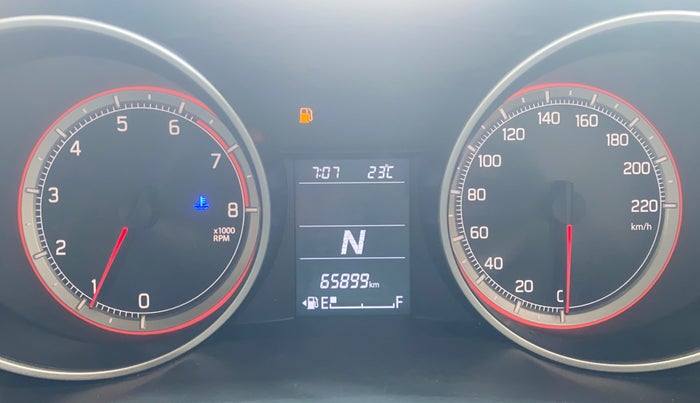 2019 Maruti Swift VXI AMT, Petrol, Automatic, 65,898 km, Odometer Image