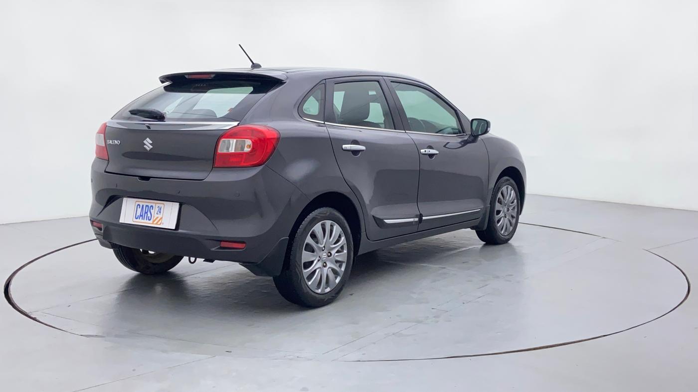 2016 Maruti Baleno ZETA 1.2 K12, Petrol, Manual, 40,204 km, Right Back Diagonal (45- Degree) View