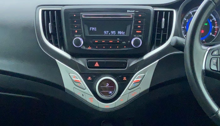 2016 Maruti Baleno ZETA 1.2 K12, Petrol, Manual, 40,204 km, Air Conditioner