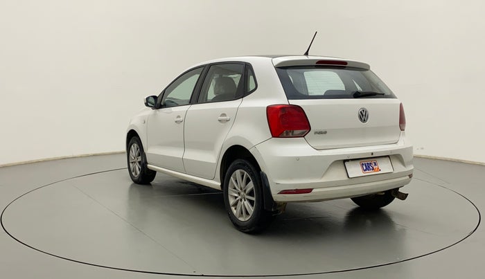2015 Volkswagen Polo HIGHLINE1.2L, Petrol, Manual, 1,10,375 km, Left Back Diagonal