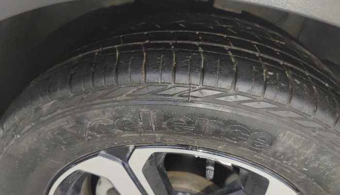 2022 Tata NEXON XZA PLUS (HS) PETROL, Petrol, Automatic, 15,878 km, Left Front Tyre Tread