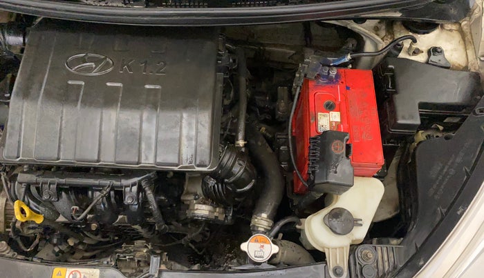 2017 Hyundai Grand i10 SPORTZ (O) 1.2 KAPPA VTVT, Petrol, Manual, 47,654 km, Engine View - Left