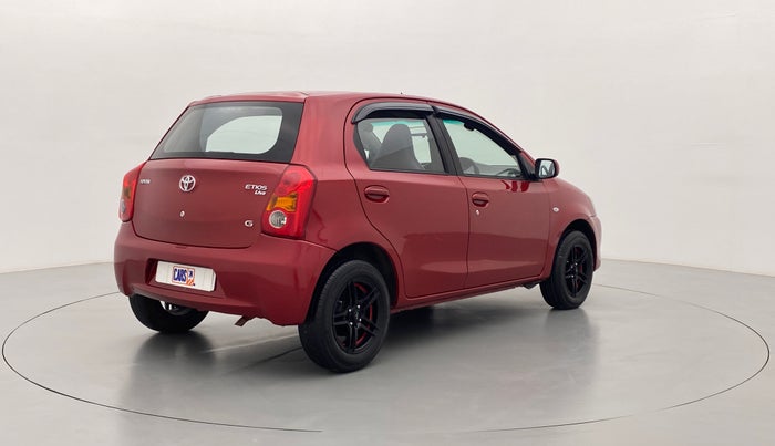 2011 Toyota Etios Liva G, Petrol, Manual, 68,155 km, Right Back Diagonal