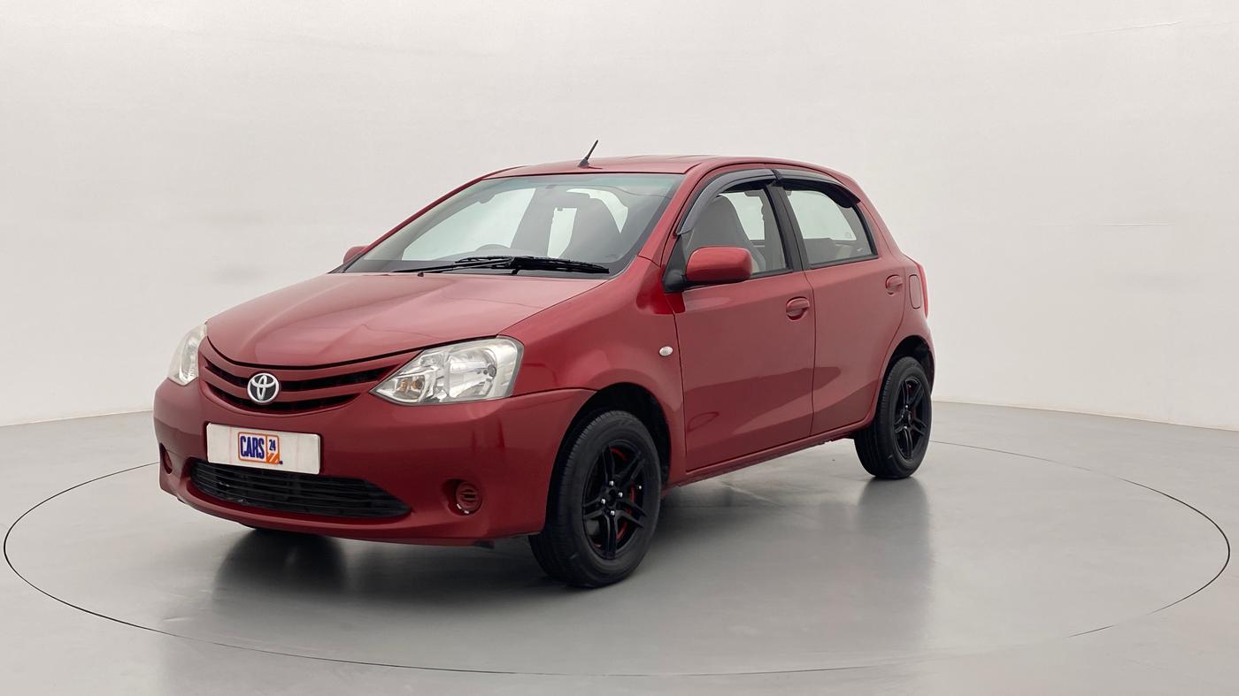 2011 Toyota Etios Liva G, Petrol, Manual, 68,155 km, Left Front Diagonal