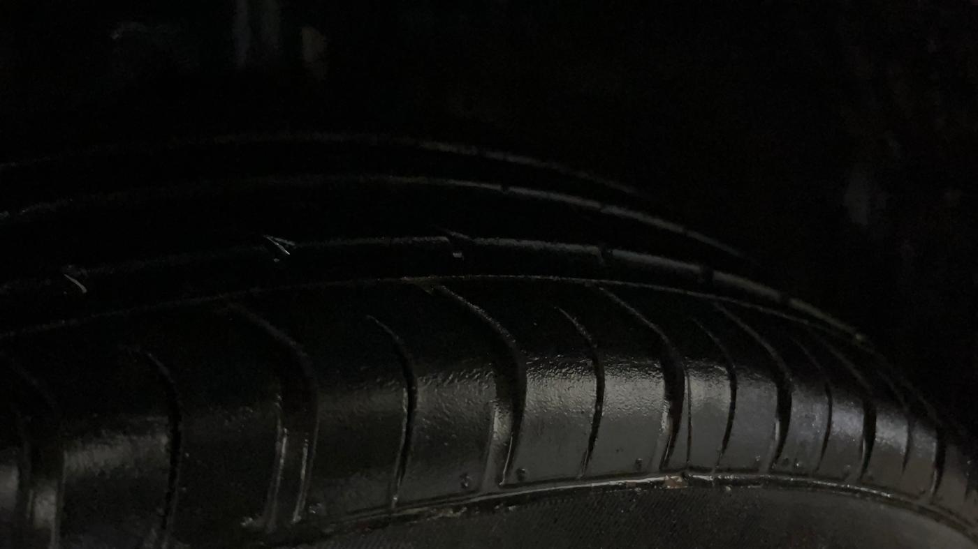 2018 Maruti Baleno ALPHA CVT PETROL 1.2, Petrol, Automatic, 50 km, Left Front Tyre Tread
