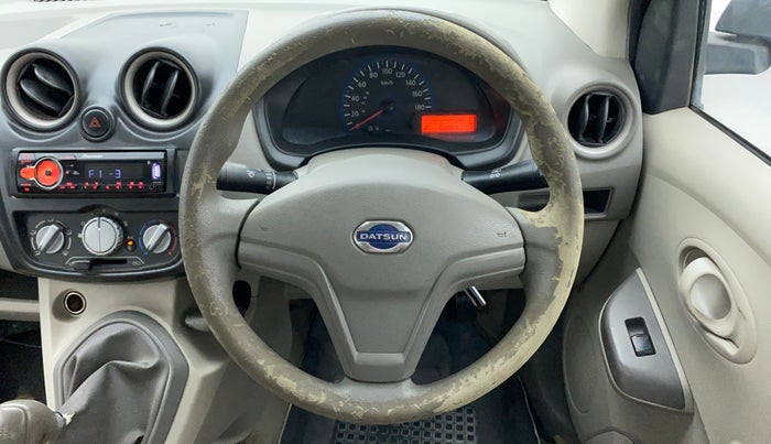 2016 Datsun Go T, Petrol, Manual, 68,083 km, Steering Wheel Close Up