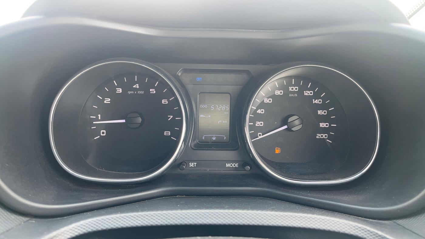 2019 Tata NEXON XZ PLUS PETROL DUAL TONE, Petrol, Manual, 57,328 km, Odometer Image
