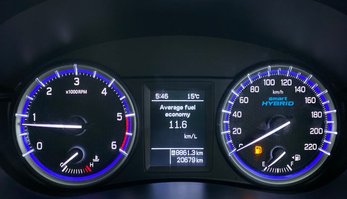 2019 Maruti S Cross ALPHA SHVS, Diesel, Manual, 20,033 km, Odometer View