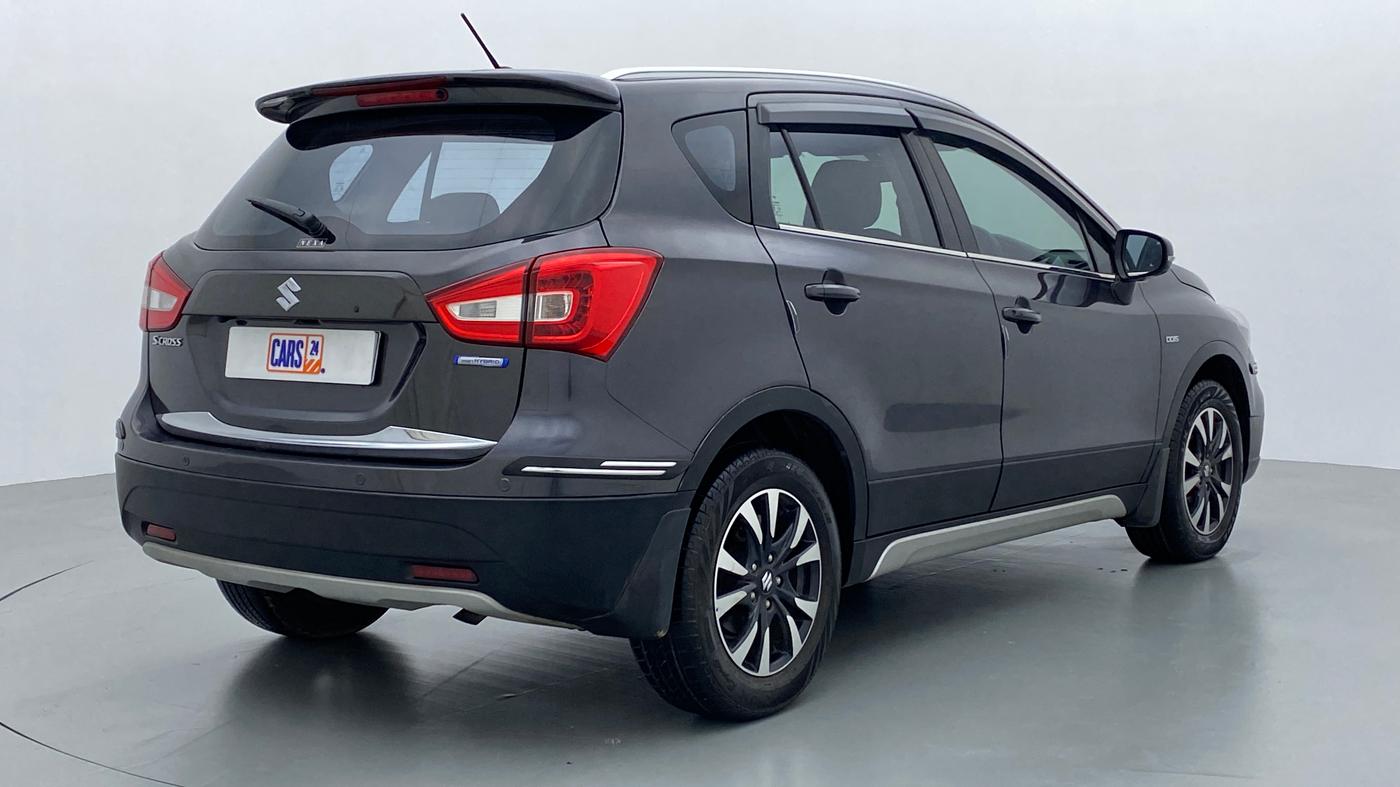 2019 Maruti S Cross ALPHA SHVS, Diesel, Manual, 20,033 km, Right Back Diagonal (45- Degree) View