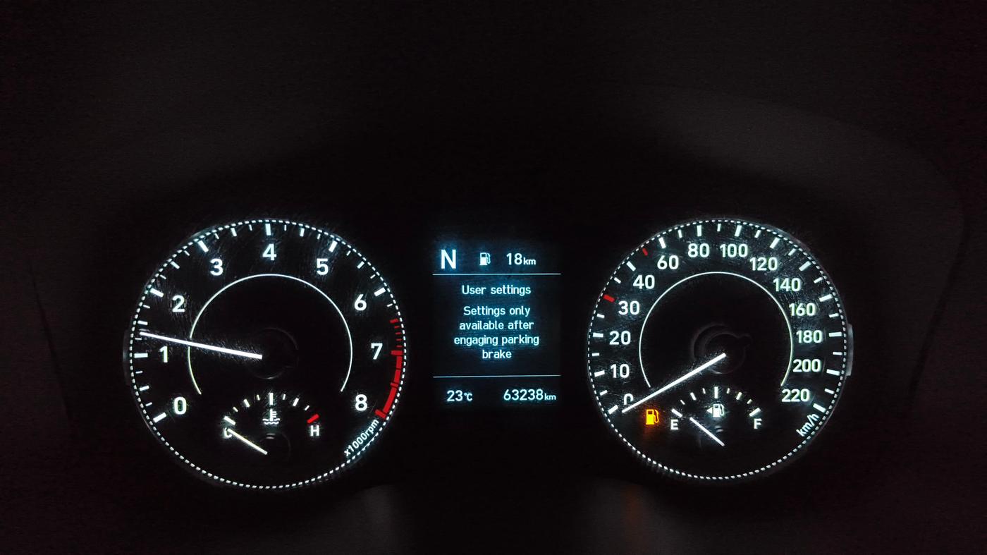 2021 Hyundai VENUE SX 1.0 TURBO IMT DUAL TONE, Petrol, Manual, 63,238 km, Odometer Image