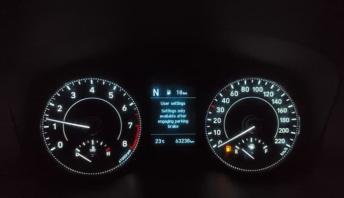2021 Hyundai VENUE SX 1.0 TURBO IMT DUAL TONE, Petrol, Manual, 63,238 km, Odometer Image