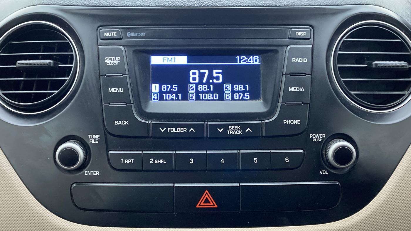 2018 Hyundai Grand i10 MAGNA 1.2 KAPPA VTVT, Petrol, Manual, 52,697 km, Infotainment System