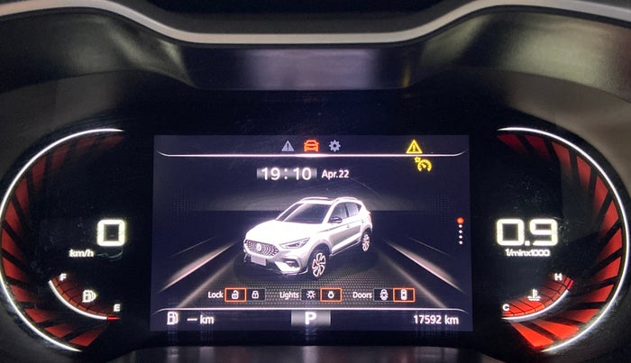 2023 MG ASTOR SHARP 1.5 CVT, Petrol, Automatic, 17,581 km, Odometer Image