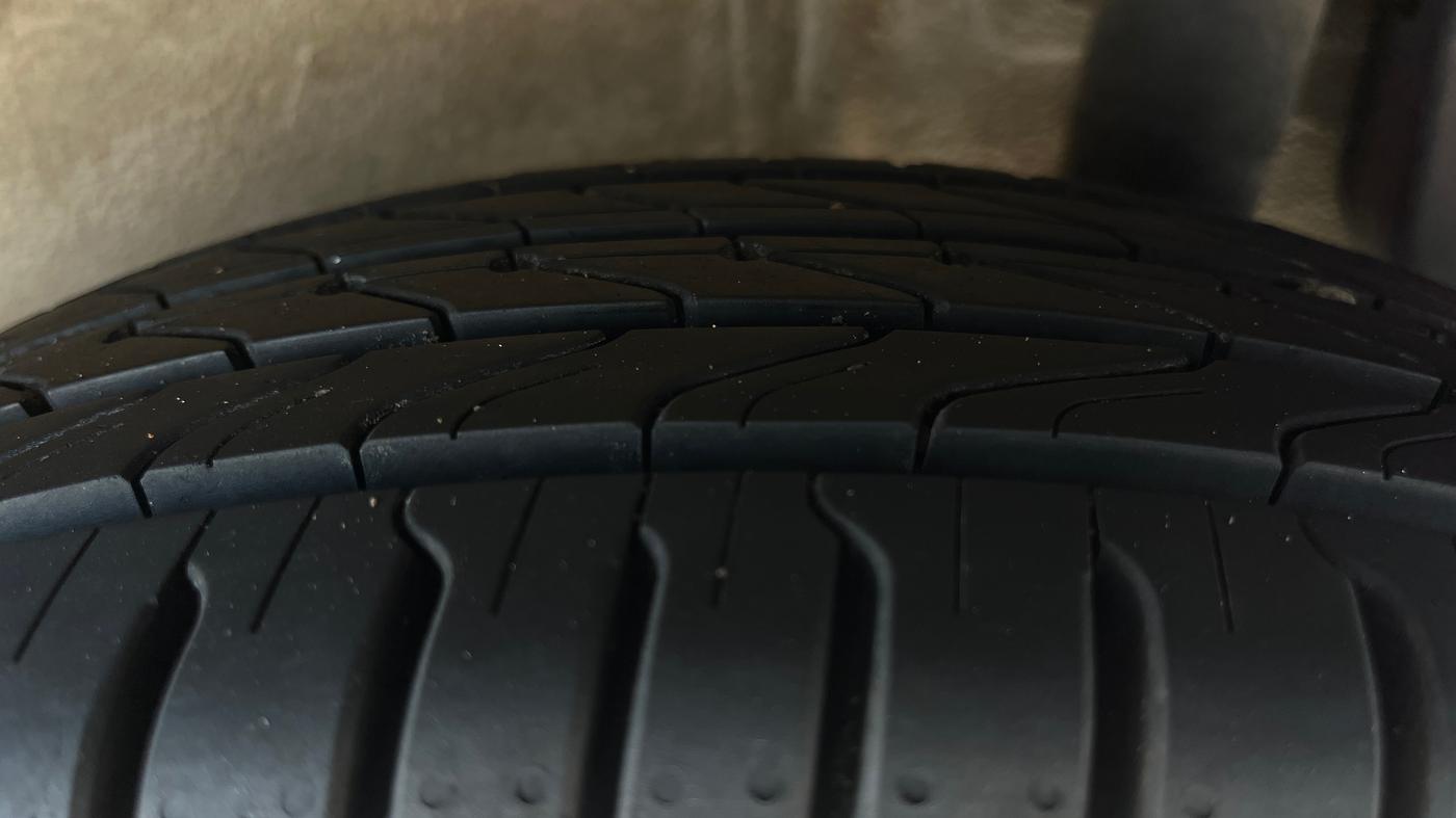 2023 Maruti IGNIS ZETA 1.2 AMT, Petrol, Automatic, 60,120 km, Left Rear Tyre Tread