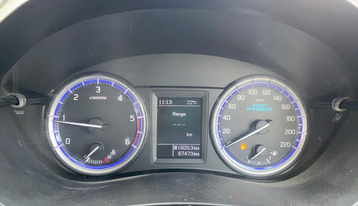 2018 Maruti S Cross ZETA 1.3, Diesel, Manual, 67,465 km, Odometer Image