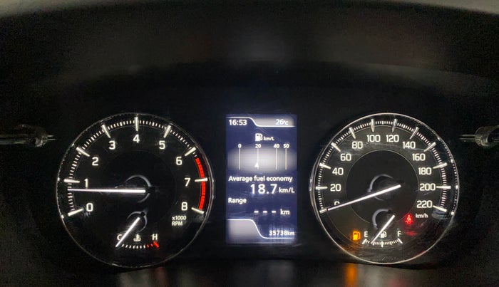 2023 Maruti Baleno ZETA PETROL 1.2, Petrol, Manual, 35,805 km, Odometer Image