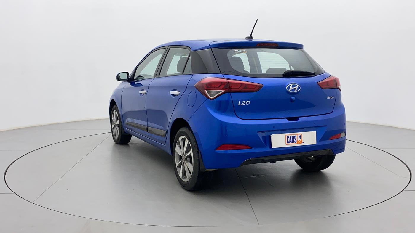 2017 Hyundai Elite i20 ASTA 1.2 (O), Petrol, Manual, 81,726 km, Left Back Diagonal