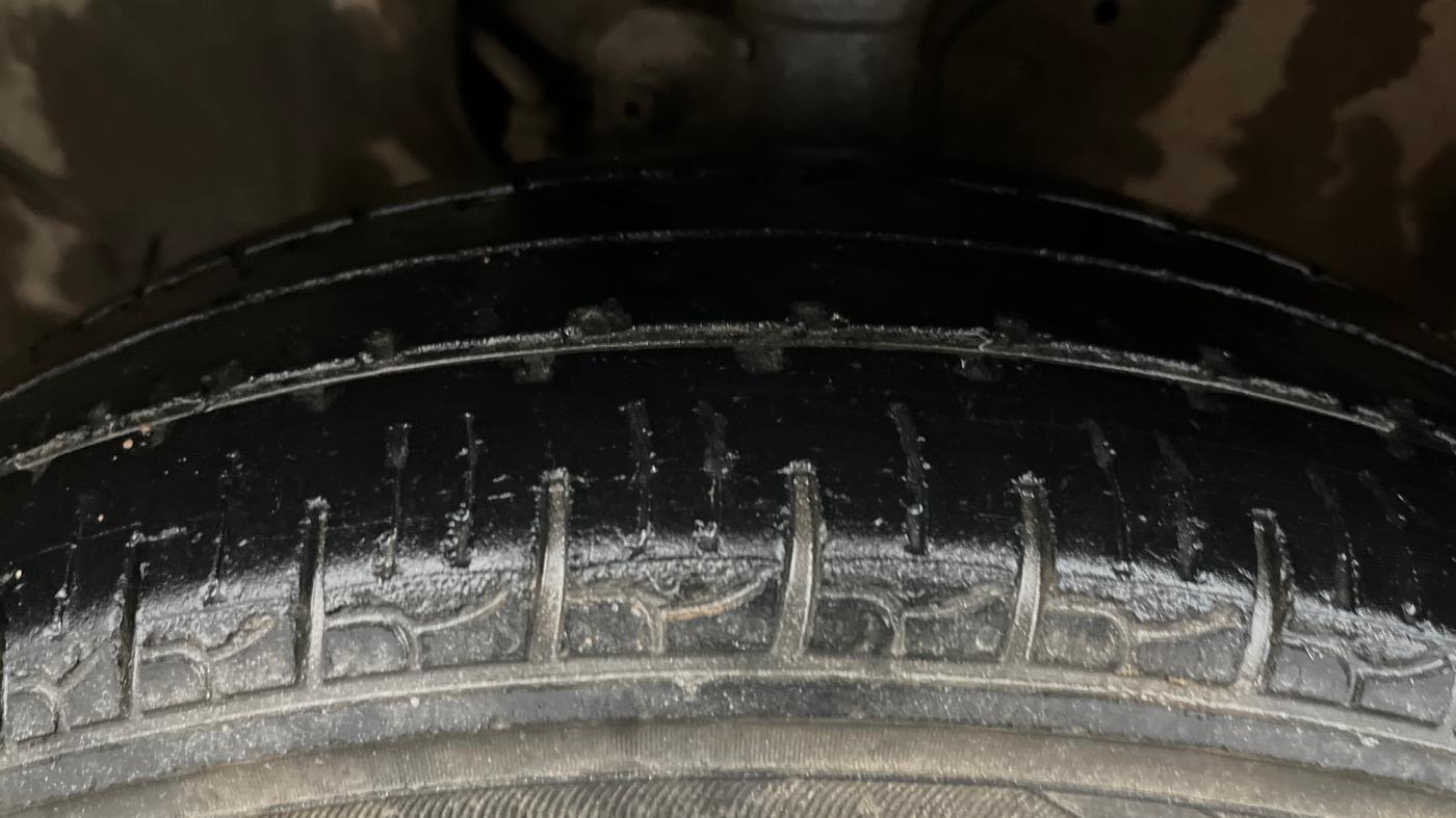 2022 Maruti New Wagon-R LXI CNG 1.0, CNG, Manual, 60,965 km, Left Front Tyre Tread
