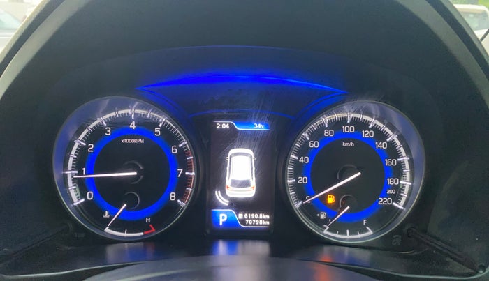 2019 Maruti Baleno ALPHA CVT PETROL 1.2, Petrol, Automatic, 70,779 km, Odometer Image