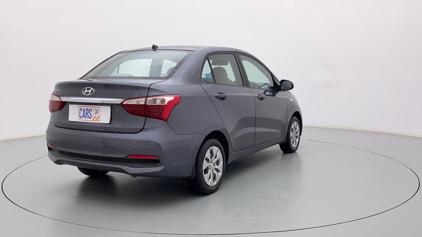 2018 Hyundai Xcent E+, Petrol, Manual, 25,998 km, Right Back Diagonal