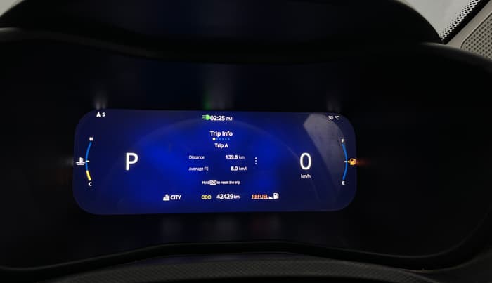 2024 Tata Curvv Creative Plus S 1.2 Petrol 7DCA, Petrol, Automatic, 42,410 km, Odometer Image