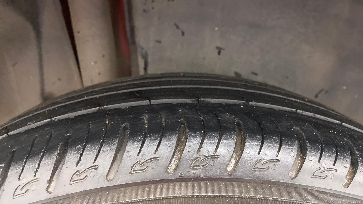 2021 Maruti Vitara Brezza VXI, Petrol, Manual, 58,200 km, Right Rear Tyre Tread