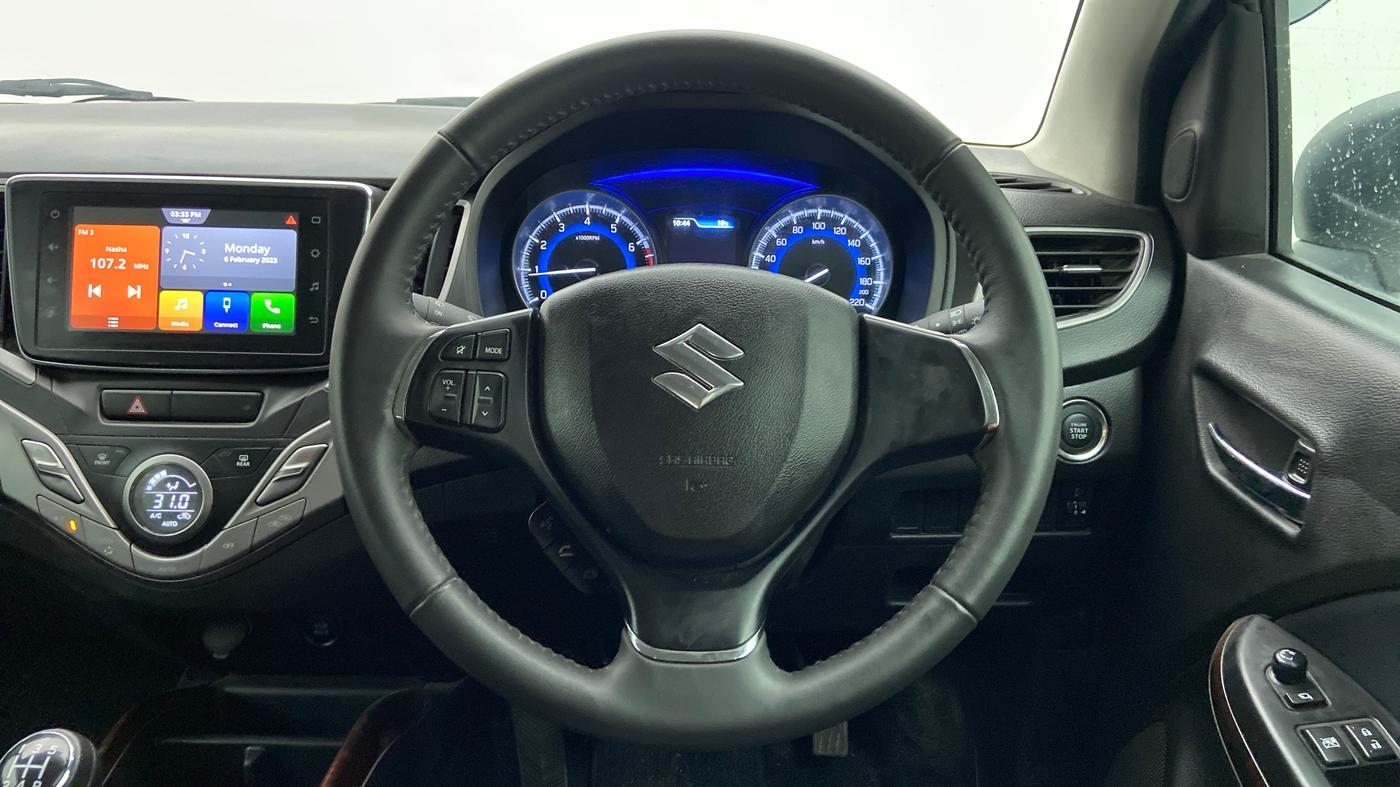 2021 Maruti Baleno ALPHA PETROL 1.2, Petrol, Manual, 13,748 km, Steering Wheel Close Up