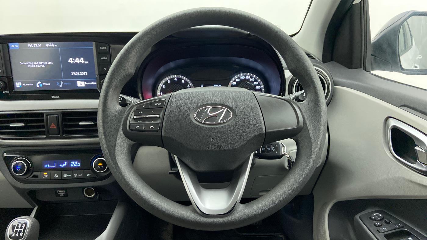 2021 Hyundai GRAND I10 NIOS SPORTZ 1.2 KAPPA VTVT CNG, CNG, Manual, 26,081 km, Steering Wheel Close Up