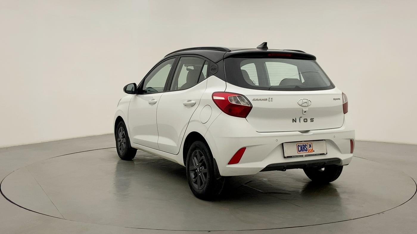 2021 Hyundai GRAND I10 NIOS SPORTZ 1.2 KAPPA VTVT CNG, CNG, Manual, 26,081 km, Left Back Diagonal